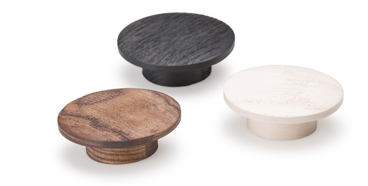 Pomos de madera Echo / Echo wooden knobs - Viefe handles