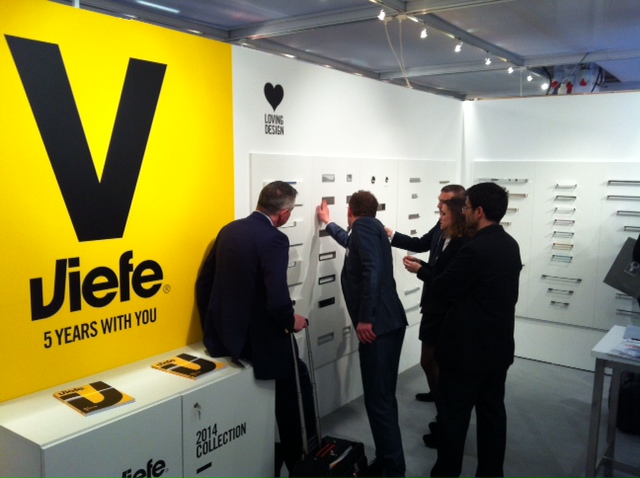Viefe knobs and handles at ZOW trade fair 2014